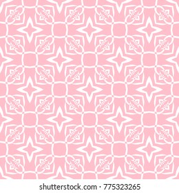 Abstract seamless pattern of pink color for wallpapers and background.
