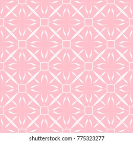 Abstract seamless pattern of pink color for wallpapers and background.
