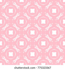 Abstract seamless pattern of pink color for wallpapers and background.
