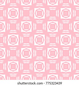 Abstract seamless pattern of pink color for wallpapers and background.
