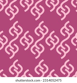 Abstract seamless pattern in pink colors