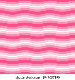 Abstract Seamless Pattern Pink Doodle Geometric Figures Background Vector