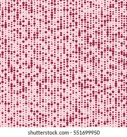 Abstract  seamless pattern with pink dots . Vector illustration.