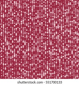 Abstract  seamless pattern with pink dots . Vector illustration.