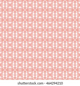 Abstract seamless pattern of pink and white gold color for wallpapers and background.