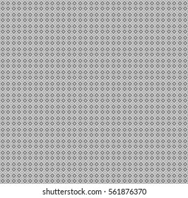 Abstract seamless pattern. Pixel backdrop for the site. Light grey woven ribbon on a white background..