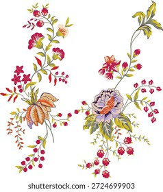 Abstrato padrão sem emenda com plantas, ervas e flores
Ver menos
