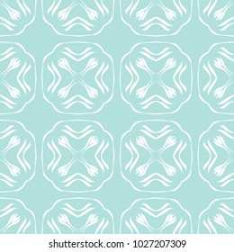 Abstract seamless pattern of Powder Blue color for wallpapers and background.