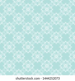 Abstract seamless pattern of Powder Blue color for wallpapers and background.