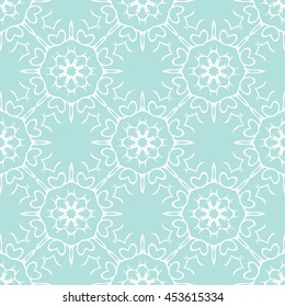 Abstract seamless pattern of Powder Blue color for wallpapers and background.