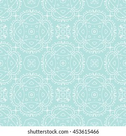 Abstract seamless pattern of Powder Blue color for wallpapers and background.