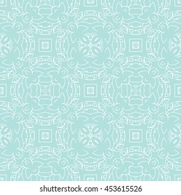 Abstract seamless pattern of Powder Blue color for wallpapers and background.