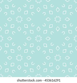 Abstract seamless pattern of Powder Blue color for wallpapers and background.
