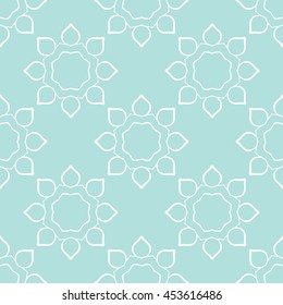 Abstract seamless pattern of Powder Blue color for wallpapers and background.