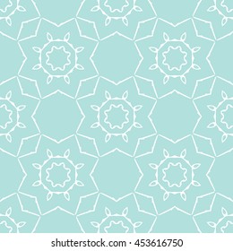 Abstract seamless pattern of Powder Blue color for wallpapers and background.