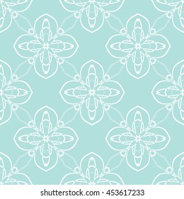 Abstract seamless pattern of Powder Blue color for wallpapers and background.