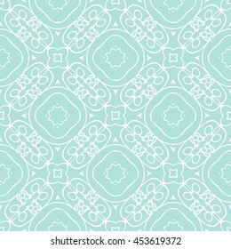 Abstract seamless pattern of Powder Blue color for wallpapers and background.