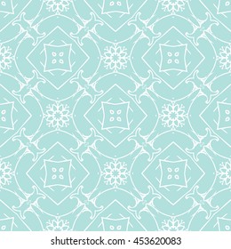 Abstract seamless pattern of Powder Blue color for wallpapers and background.