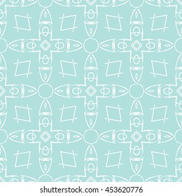 Abstract seamless pattern of Powder Blue color for wallpapers and background.