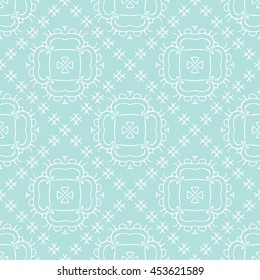 Abstract seamless pattern of Powder Blue color for wallpapers and background.