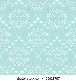 Abstract seamless pattern of Powder Blue color for wallpapers and background.