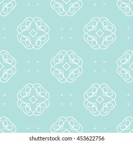 Abstract seamless pattern of Powder Blue color for wallpapers and background.