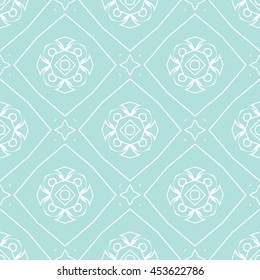 Abstract seamless pattern of Powder Blue color for wallpapers and background.
