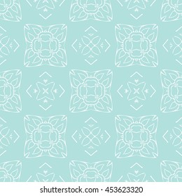 Abstract seamless pattern of Powder Blue color for wallpapers and background.