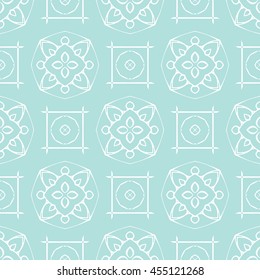 Abstract seamless pattern of Powder Blue color for wallpapers and background.