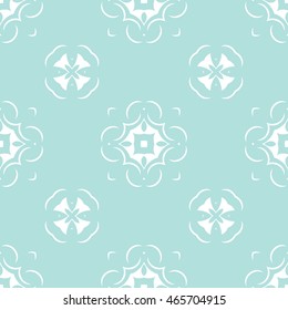 Abstract seamless pattern of Powder Blue color for wallpapers and background.