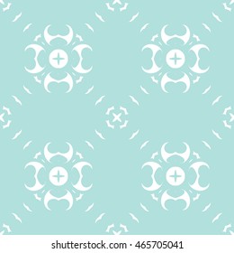 Abstract seamless pattern of Powder Blue color for wallpapers and background.
