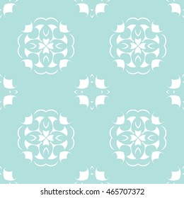 Abstract seamless pattern of Powder Blue color for wallpapers and background.