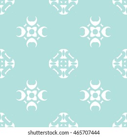 Abstract seamless pattern of Powder Blue color for wallpapers and background.