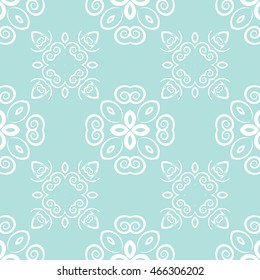 Abstract seamless pattern of Powder Blue color for wallpapers and background.