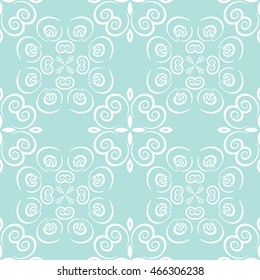 Abstract seamless pattern of Powder Blue color for wallpapers and background.