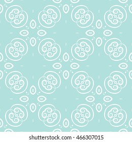 Abstract seamless pattern of Powder Blue color for wallpapers and background.