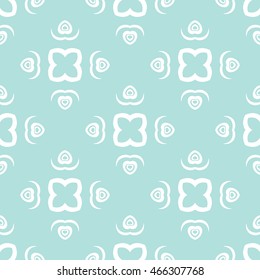 Abstract seamless pattern of Powder Blue color for wallpapers and background.