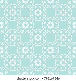 Abstract seamless pattern of Powder Blue color for wallpapers and background.