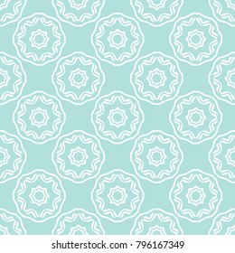 Abstract seamless pattern of Powder Blue color for wallpapers and background.