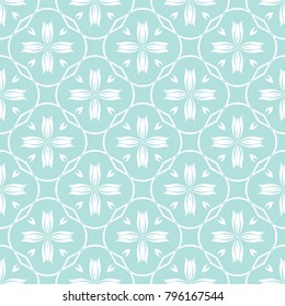 Abstract seamless pattern of Powder Blue color for wallpapers and background.