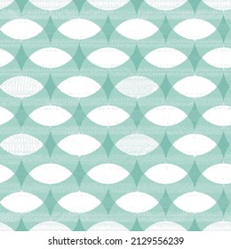 Abstract seamless pattern of Powder turquoise color for wallpapers and background.Light blue geometric ornament. Seamless pattern for web, textile and wallpapers