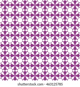 Abstract seamless pattern of Purple color for wallpapers and background.
