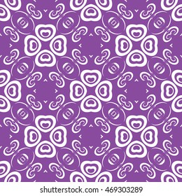 Abstract seamless pattern of Purple color for wallpapers and background.