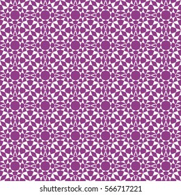 Abstract seamless pattern of purple color for wallpapers and background.