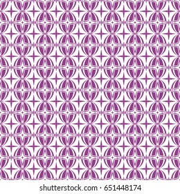 Abstract seamless pattern of purple color for wallpapers and background.