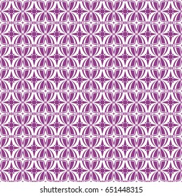 Abstract seamless pattern of purple color for wallpapers and background.