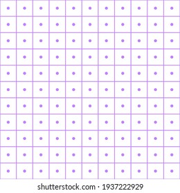 Abstract Seamless Pattern Purple Doodle Geometric Figures Background Vector
