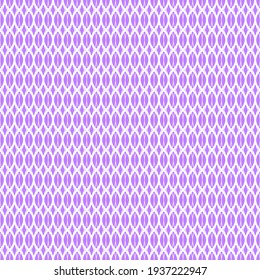 Abstrakter, Nahtloser Muster, violetter Doodle, geometrischer Hintergrund, Vektorgrafik