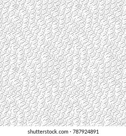 Abstract seamless pattern of rain drops, diagonal strips. Black and white. Vector illustration.