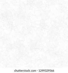 Abstract seamless pattern of randomly distributed translucent stars in white and gray colors